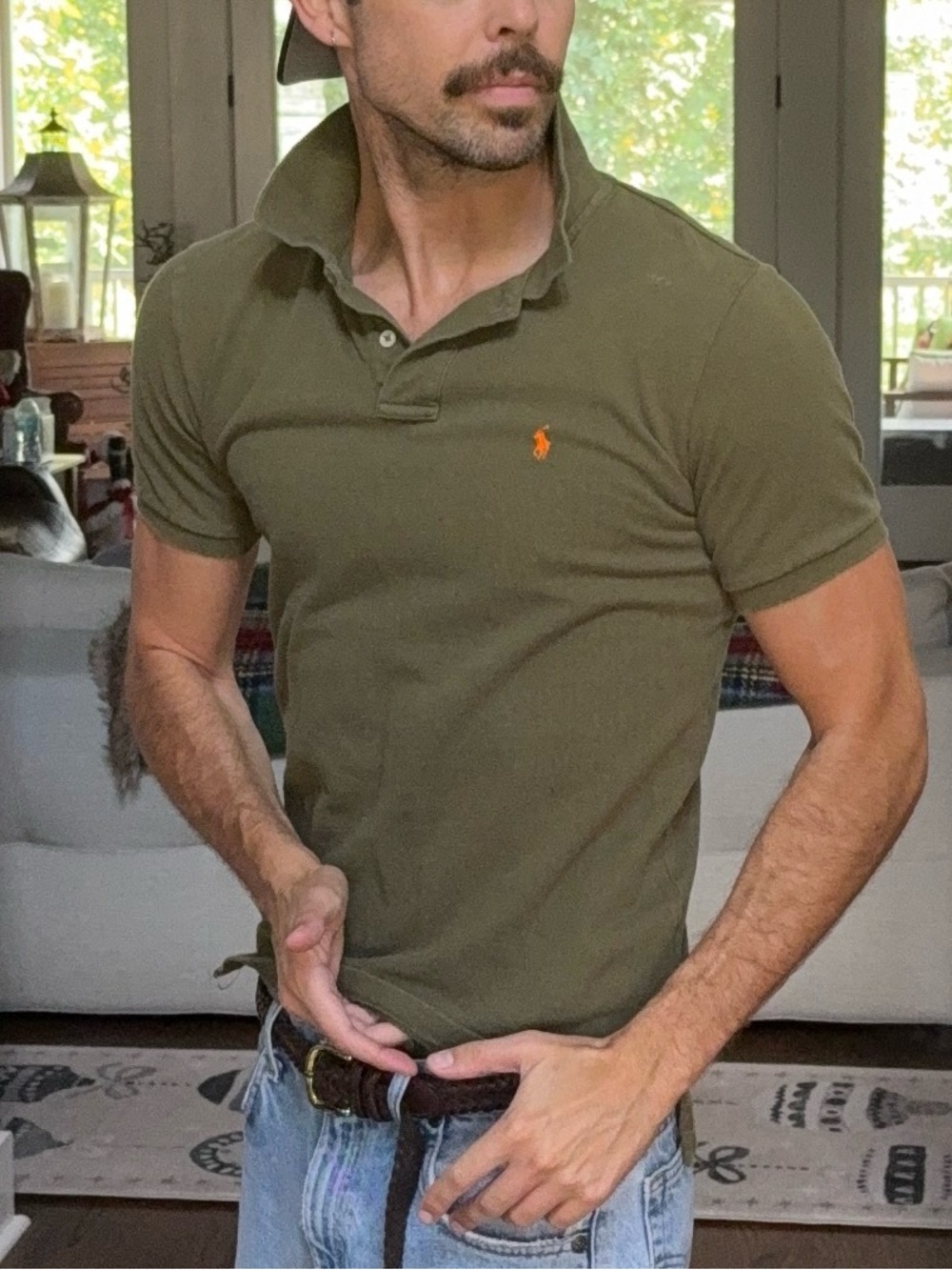 Polo Ralph Lauren Olive Polo 🐎